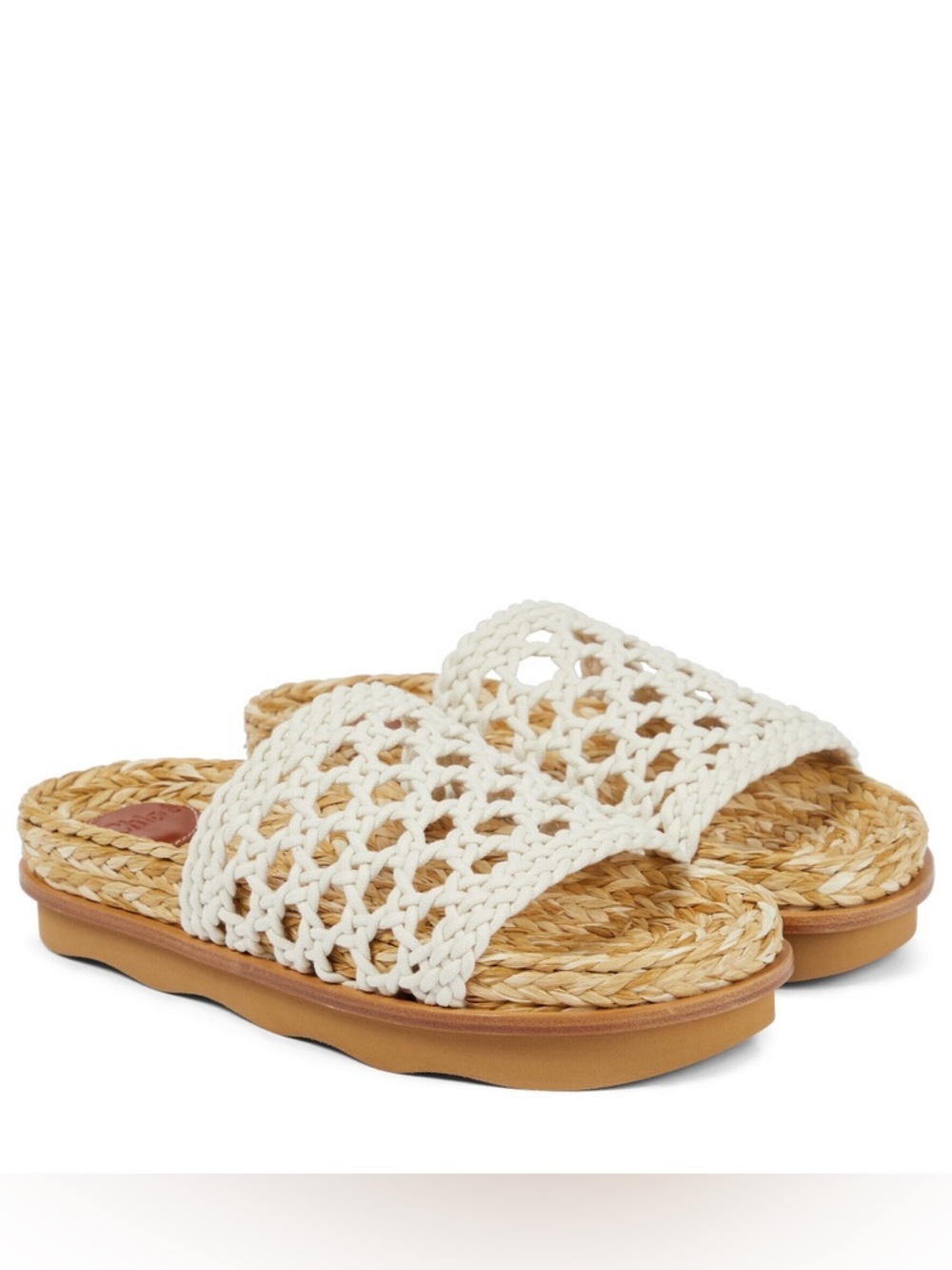Chloe - Wavy crochet slides